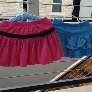 Bundle of two skorts size 5t